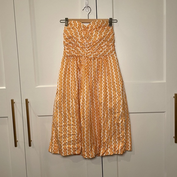 Strapless Anthropologie Vanessa Virginia Dress - Picture 2 of 6